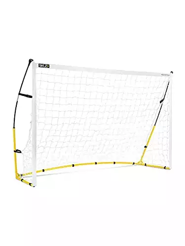 SKLZ Quickster Portable Soccer Goal and Net - 3297, 8 x 5 Feet,Black